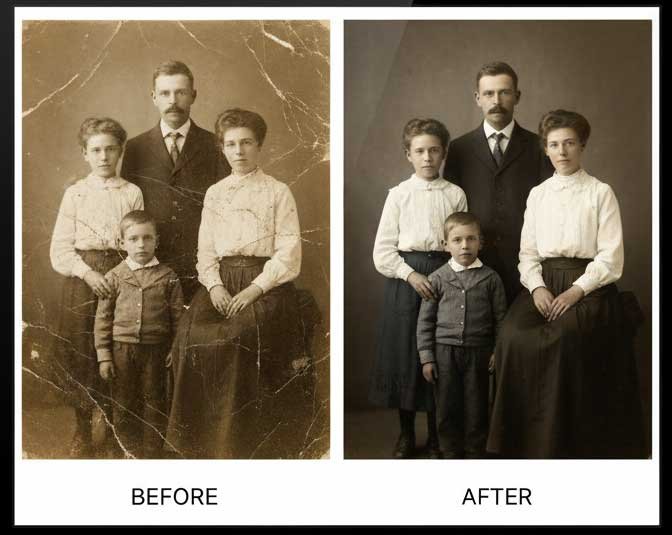 AI Old Photo Restoration